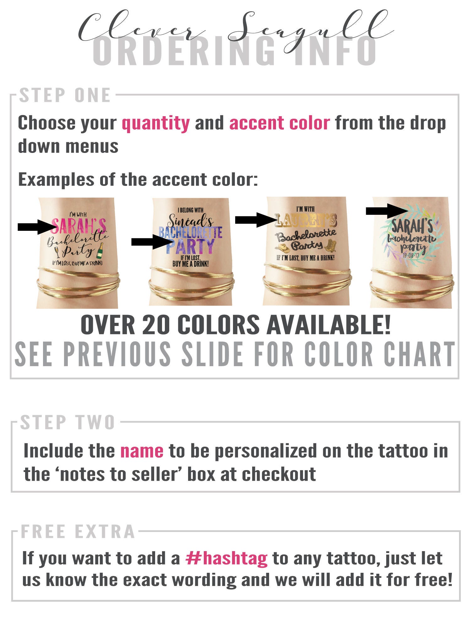 Texas Wedding Tats Austin Temporary Tattoos Austin Etsy