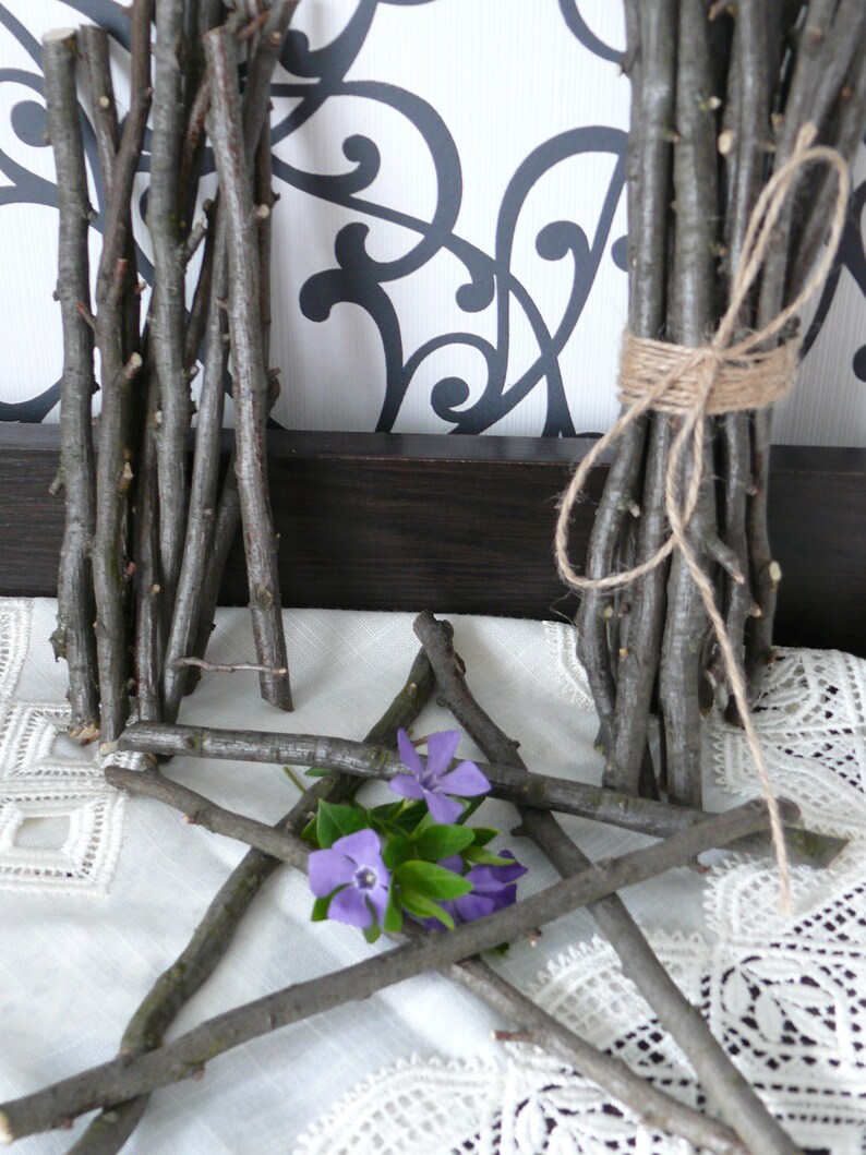 Hornbeam Twigs. Home Decor. Wood Branches. Simple Home Decor Etsy