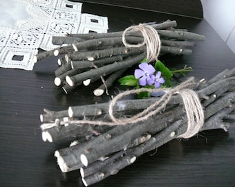 Hornbeam twigs.  Home decor. Wood branches. Simple home decor, branches, natural tree stick,primitive wood decor,hornbeam branches,
