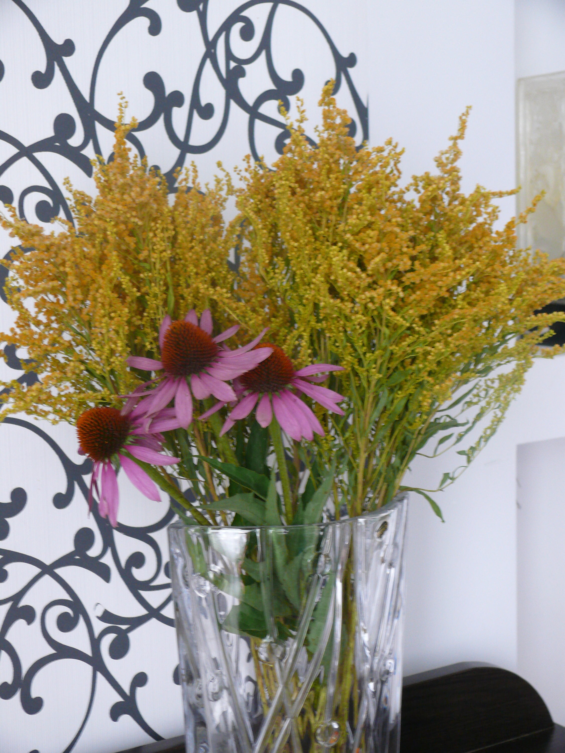Yellow flowers dried Goldenrod yellow dried flower dried Etsy