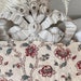 18th Century, French Antique Indigo Resist Toile de Rouen Block Printed 18th Century, French Antique Indigo Resist Toile de Rouen Block Printed