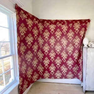 Sewing project Antique French fabric European from France country farmhouse   décor Per Panel The Textile Trunk