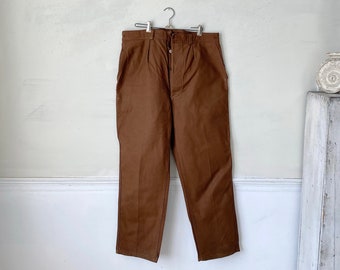 【Deadstock】 50s French Cotton Work Pants deadstock-original-1950s-