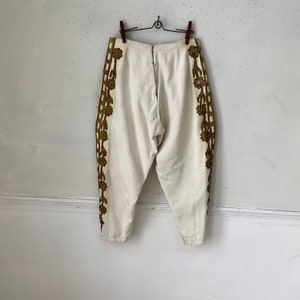 Theater Pants Theatrical trousers Cotton Rayon Pants possibly used in a film Fascinating Find Taras Bulba Boho steampunk eco-friendly