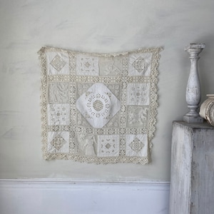 Handmade European Lace Decorative Textile Antique Decoration The Textile Trunk eco-friendly