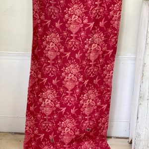Sewing project Antique French fabric European from France country farmhouse   décor  The Textile Trunk