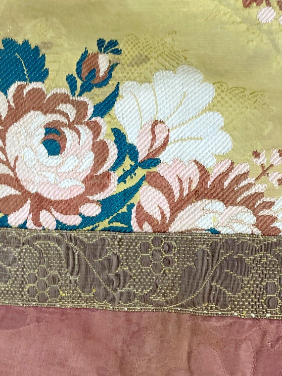 RARE Antique 18th century ecclesiastical cope saffron… Gem