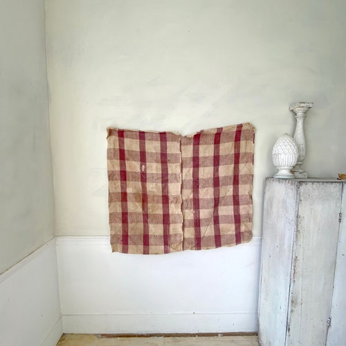 Grainsack grain sack Farmhouse rustic 2024 textile antique hand woven linen French country Cottage chic cottagecore The Textile Trunk organic