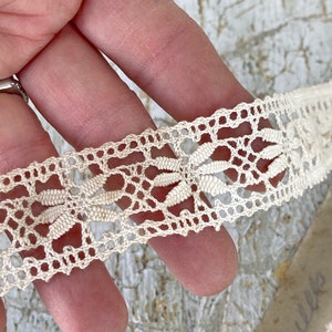 21 YARDAS de encaje antiguo de bolillos franceses, hecho a mano, tarjeta hecha a mano, mercería de los años 1920, pasamanería, ropa para muñecas, fabricación de muñecas, ecológico