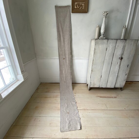 Antique Shepherd's wrap SOFT scarf wool cotton ble