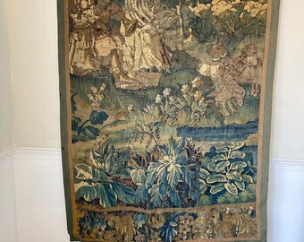 1600年代+1700年代18世紀のヴェルデュールアンティークオービュッソン