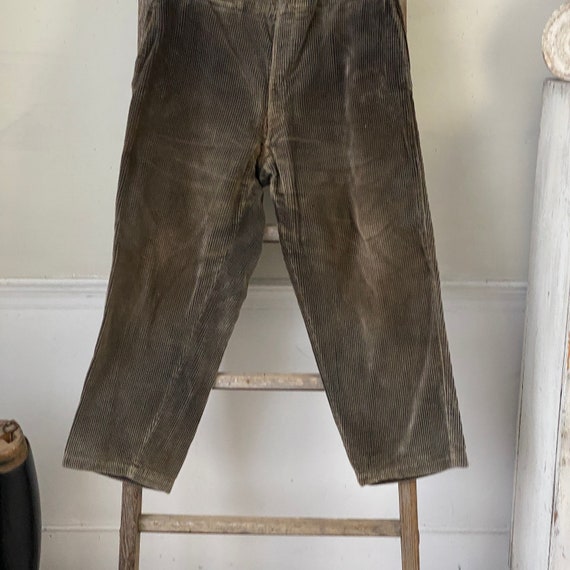 Vintage Antique French Trousers Pants Workwear Wo… - image 4