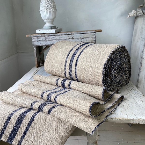 Grain Sack Stair Runner Etsy