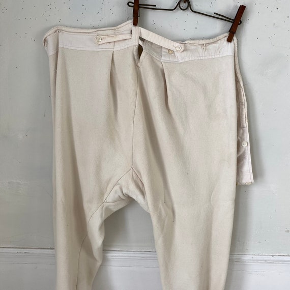 French Antique Long Johns Sweat Pants Sports Pant… - image 7