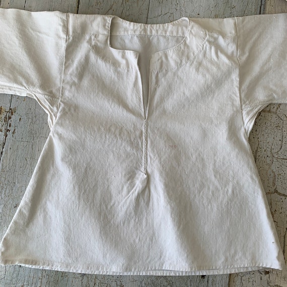 French CHOIR shirt Vintage White Blouse with lace… - image 2