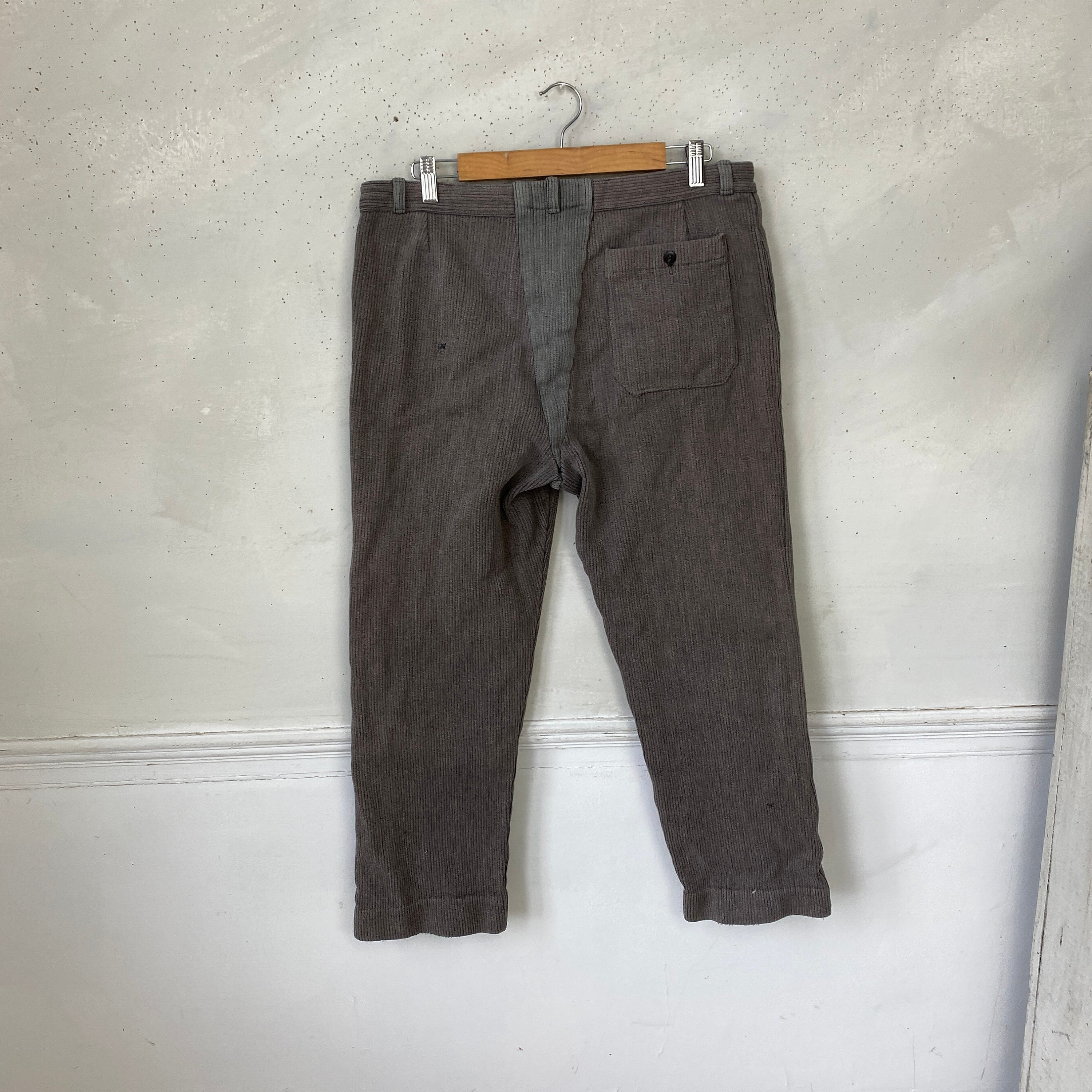32 Inch Waist Vintage Work Pants French Workwear Trousers 32 Inch Waist Vintage Work Pants French Workwear Trousers