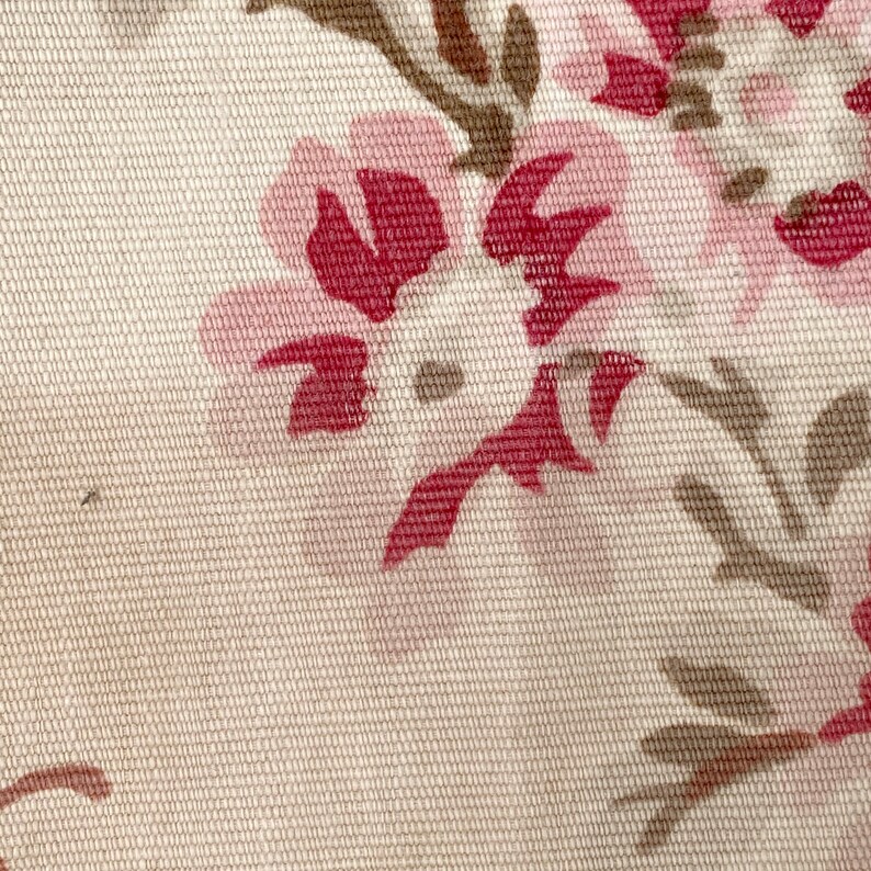 Shabby Chic Faded Pink Vintage French Faded Toile C 1900 - Etsy