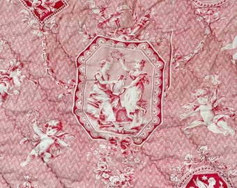 フランスアンティーク♡フレンチキルト フランスアンティークヴィンテージキルト【パディントン