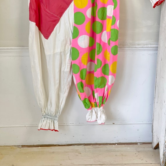 Vintage Costume Clown American c 1960's  outfit T… - image 5