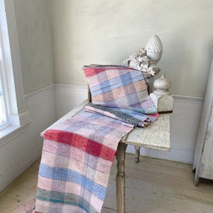 4.2 Yards Vintage Rag Rug Stair Hall Table Runner European Carpet Rug ...