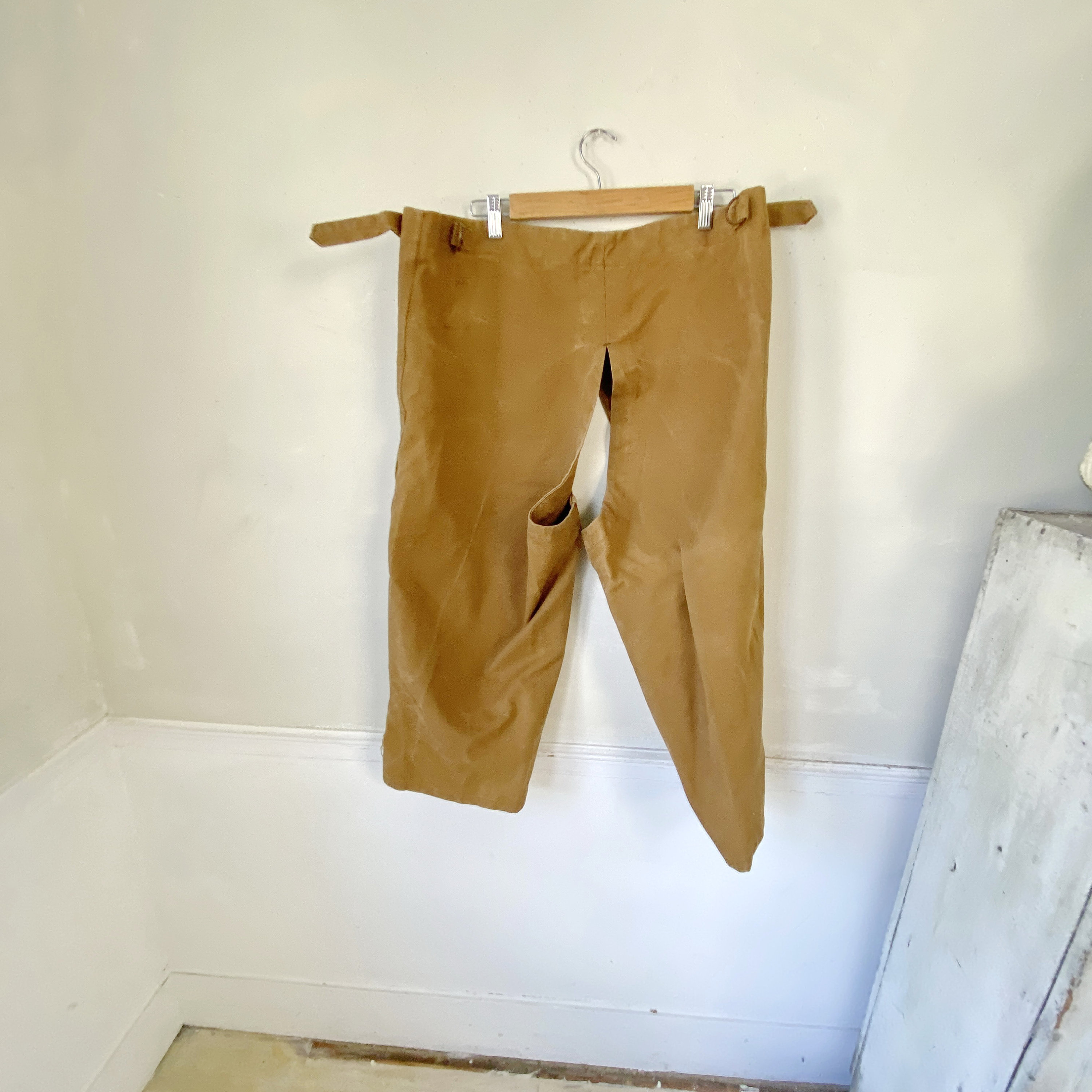 French Vintage Riding Chaps Jodhpurs 1960s Work Wear 1960s