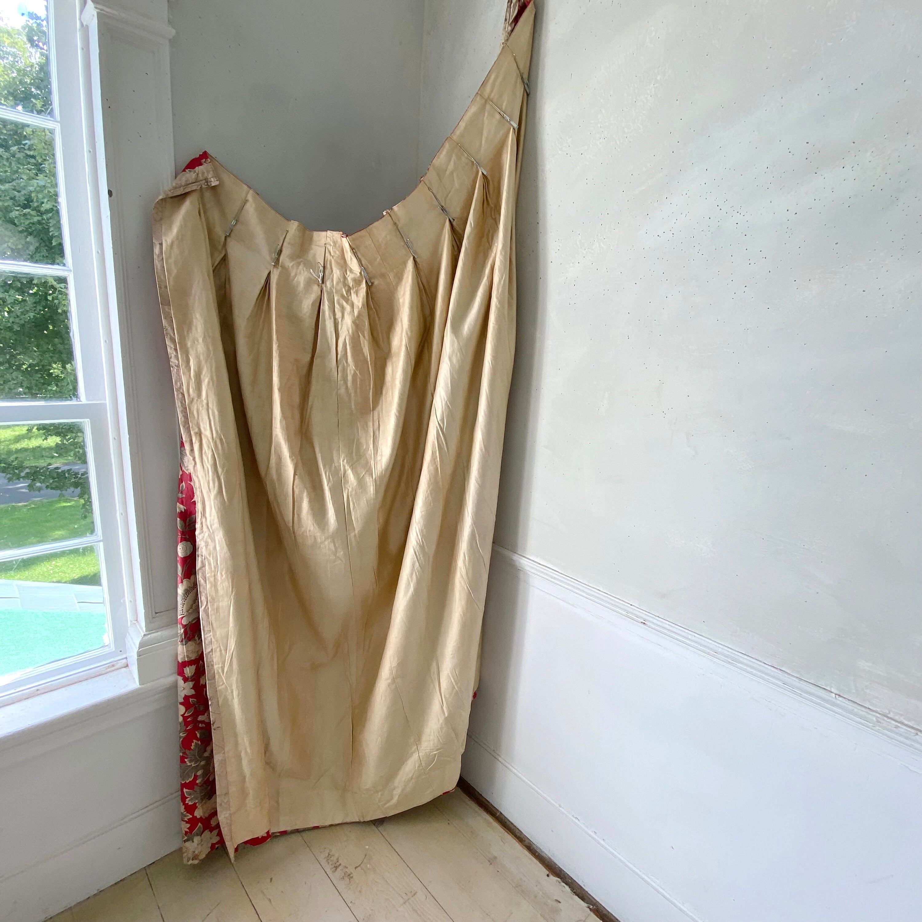 イギリス　ヴィンテージ　カーテン　50's 60's 英国 イギリス ヴィンテージ カーテン 50's 60's 英国