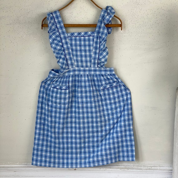 Vintage Pinny Pinafore  French house dress Vintag… - image 8