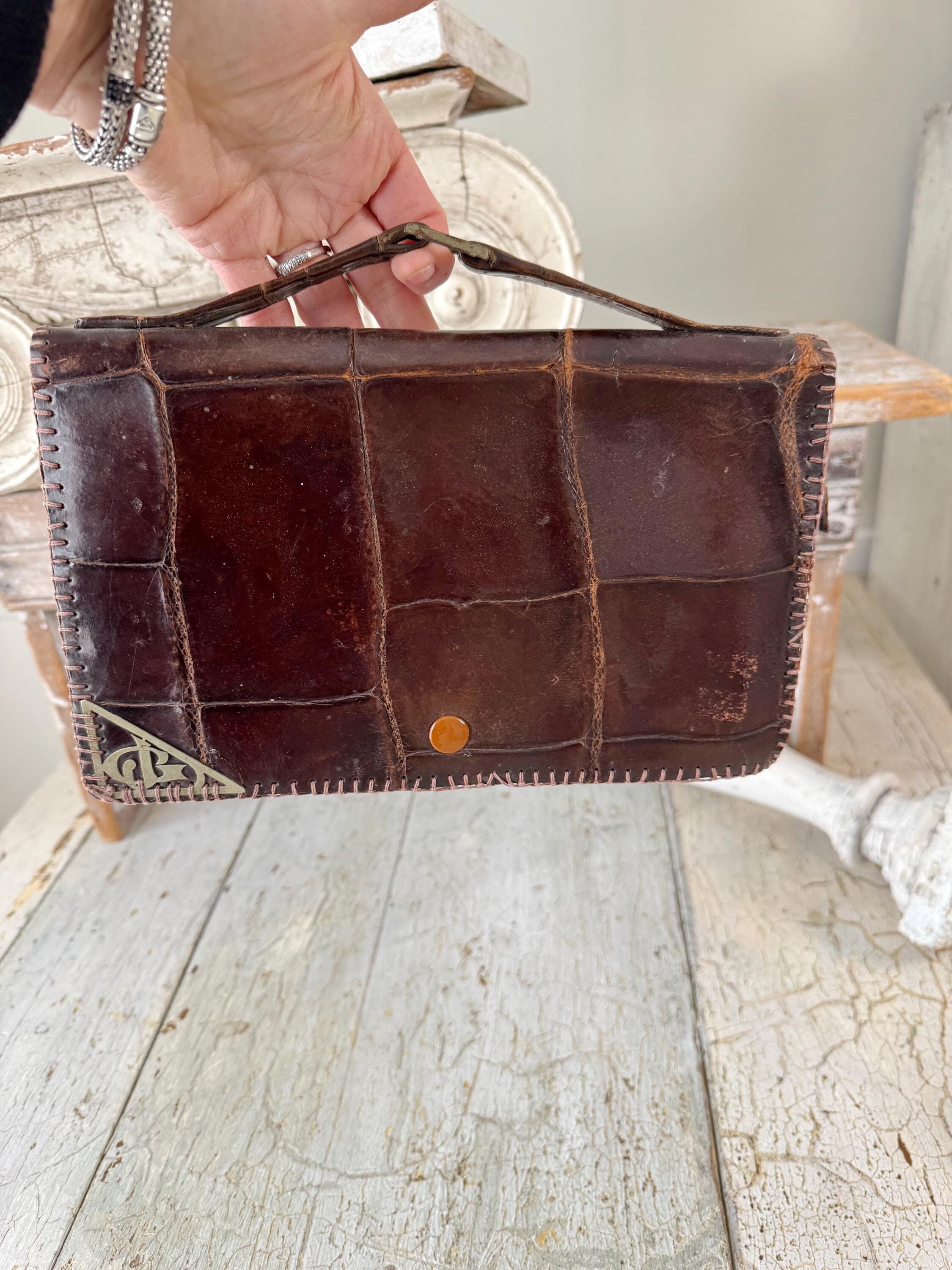 40’s French vintage handbag Paris Landel Handbag Vintage French 20's-40's French