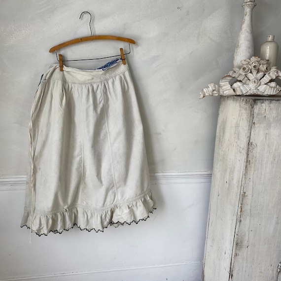 1920s Petticoat Work Skirt Brushed Cotton workwear