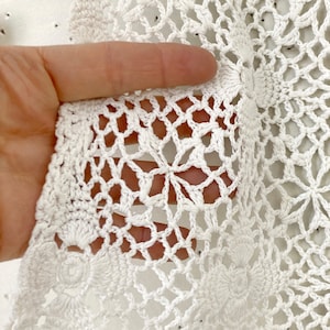 2 pieces Vintage French lace of lace for projects eco-friendly