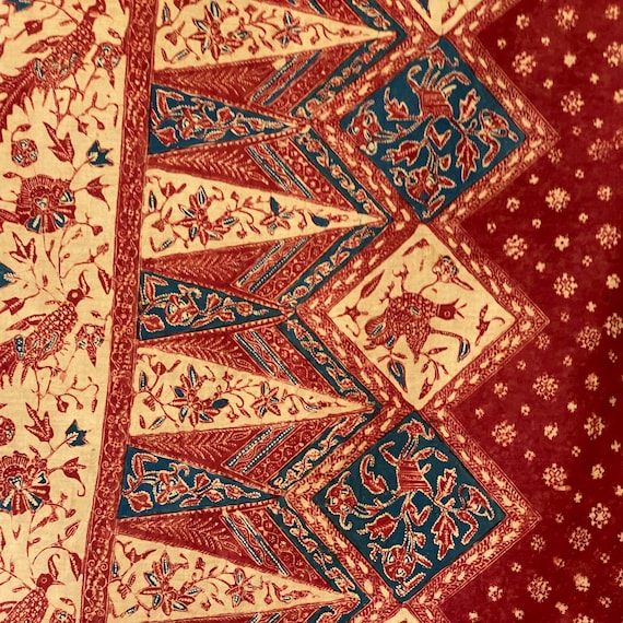 Antique Indian Shoulder Trade Cloth for Indonesian Market Chintz