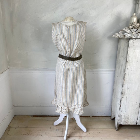 Striped Vintage Cotton Slip Dress French Workwear… - image 5