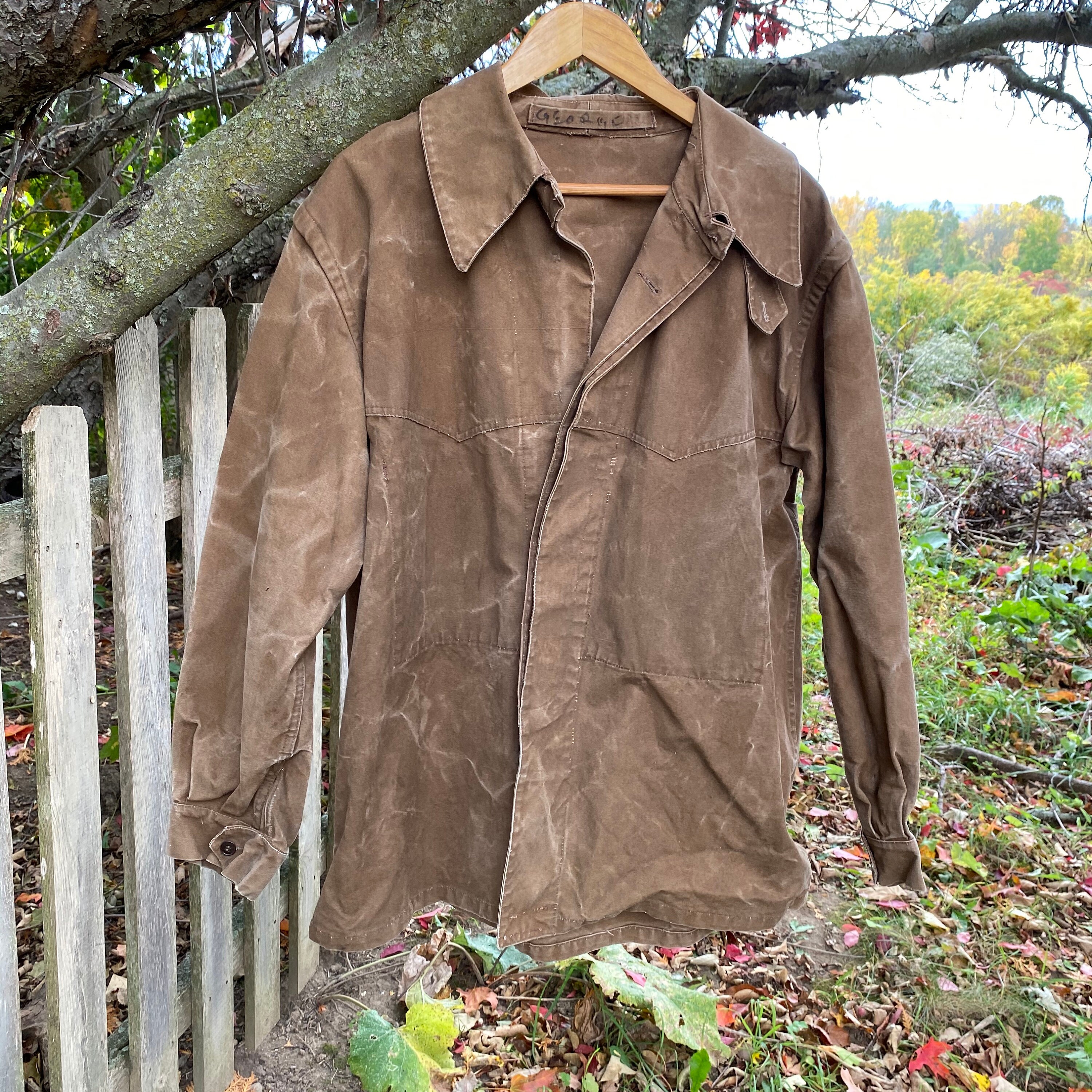 FRENCH WORK VEST - HEMP CANVAS / フレンチワークベスト