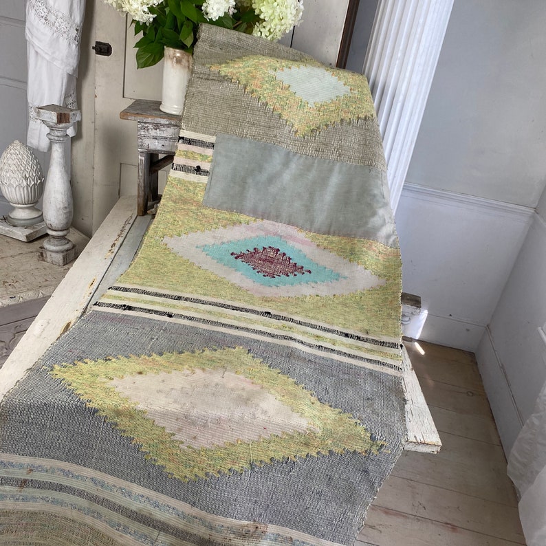 Vintage European Rag Rug Stair Runner Hallway Carpet Rug Area Etsy