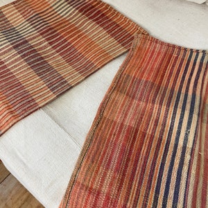 Lot De 2 Taies D'oreiller Anciennes En Toile De Grain - Upcyclé, Literie éco