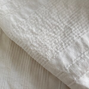 18th Century White Dimity Cotton Fabric Material American for - Etsy