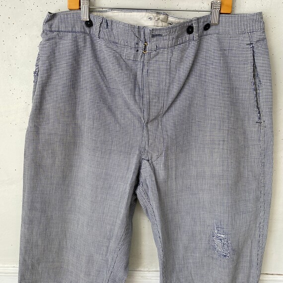 Chef pants vintage French men's workwear work wea… - image 8