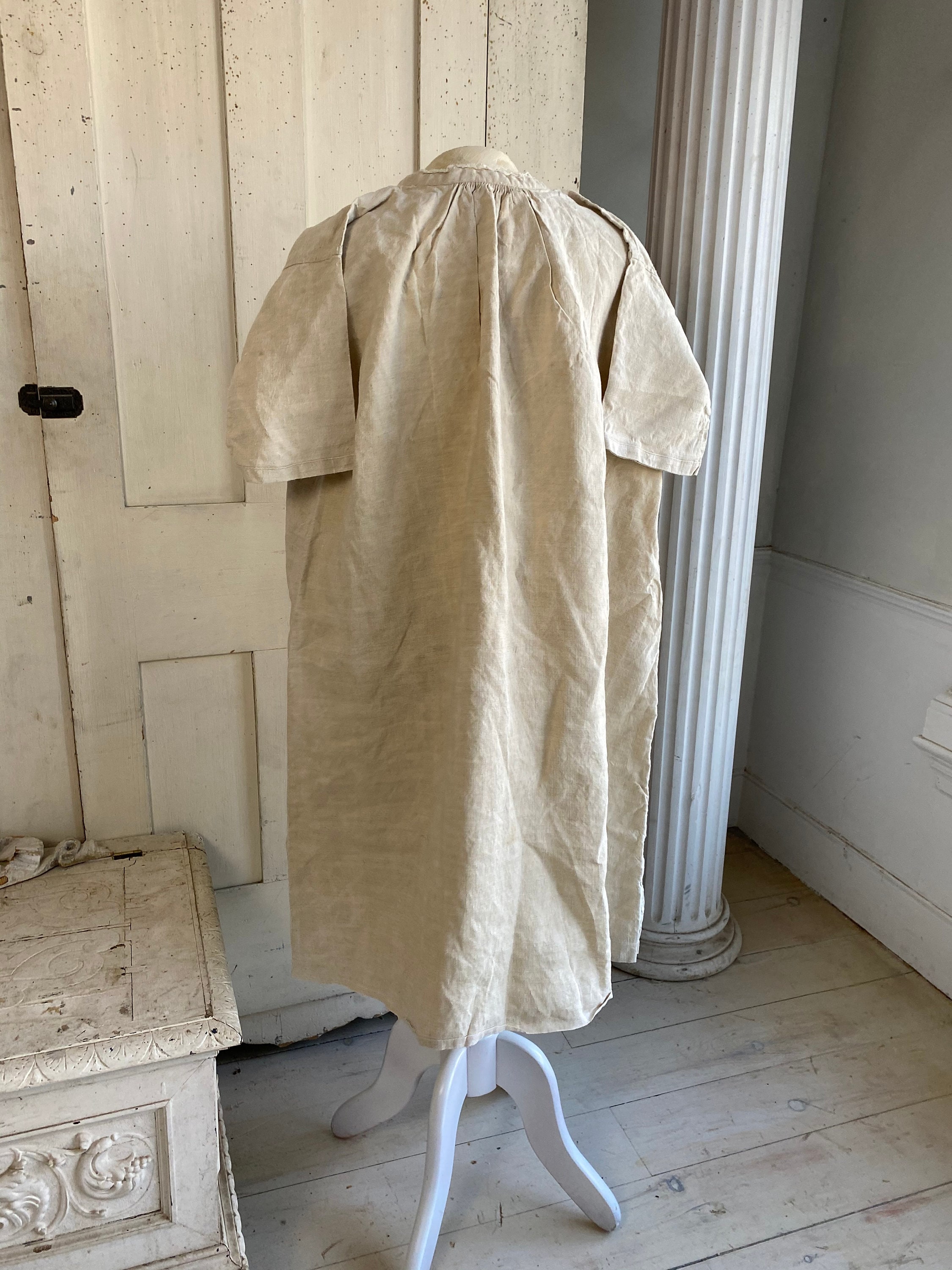 tunic TEVA Ecru cotton voile - Boho-Chic Clothing