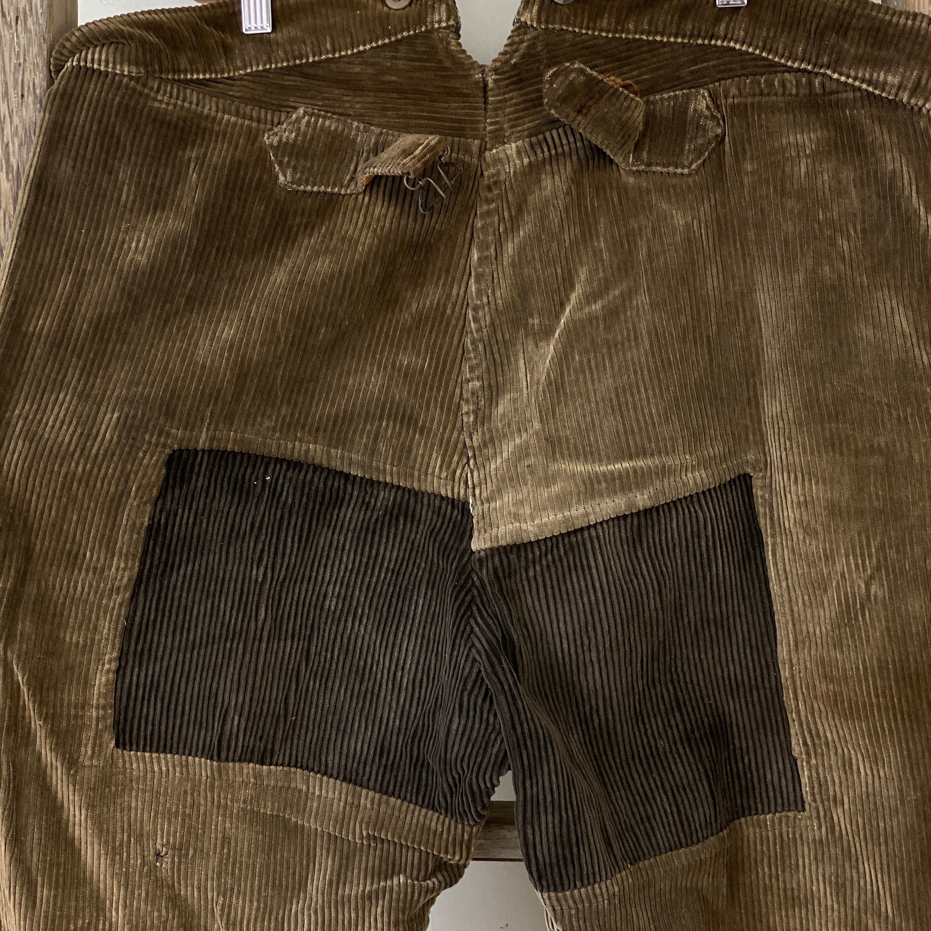 STUNNING Patched Brown Corduroy Pants 