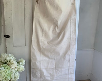 French Grape Harvest Canvas sacks 1930 Mauzac natural canvas agricultural uses eco-friendly
