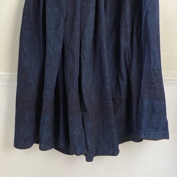 FABULOUS Condition 18th Century Antique Indigo Bl… - image 4