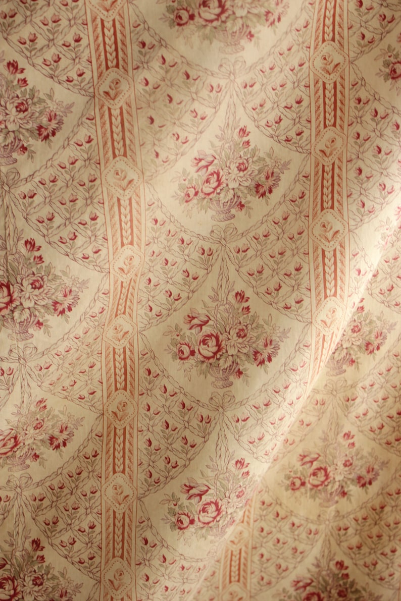 French Fabric Hand Roller and Block