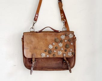 【レア/ヴィンテージ】TASCHEN 1999-2000 (TASCHEN冊子） Vintage 1940's French / Swiss Tyrolean Satchel Alpine Alps Leather