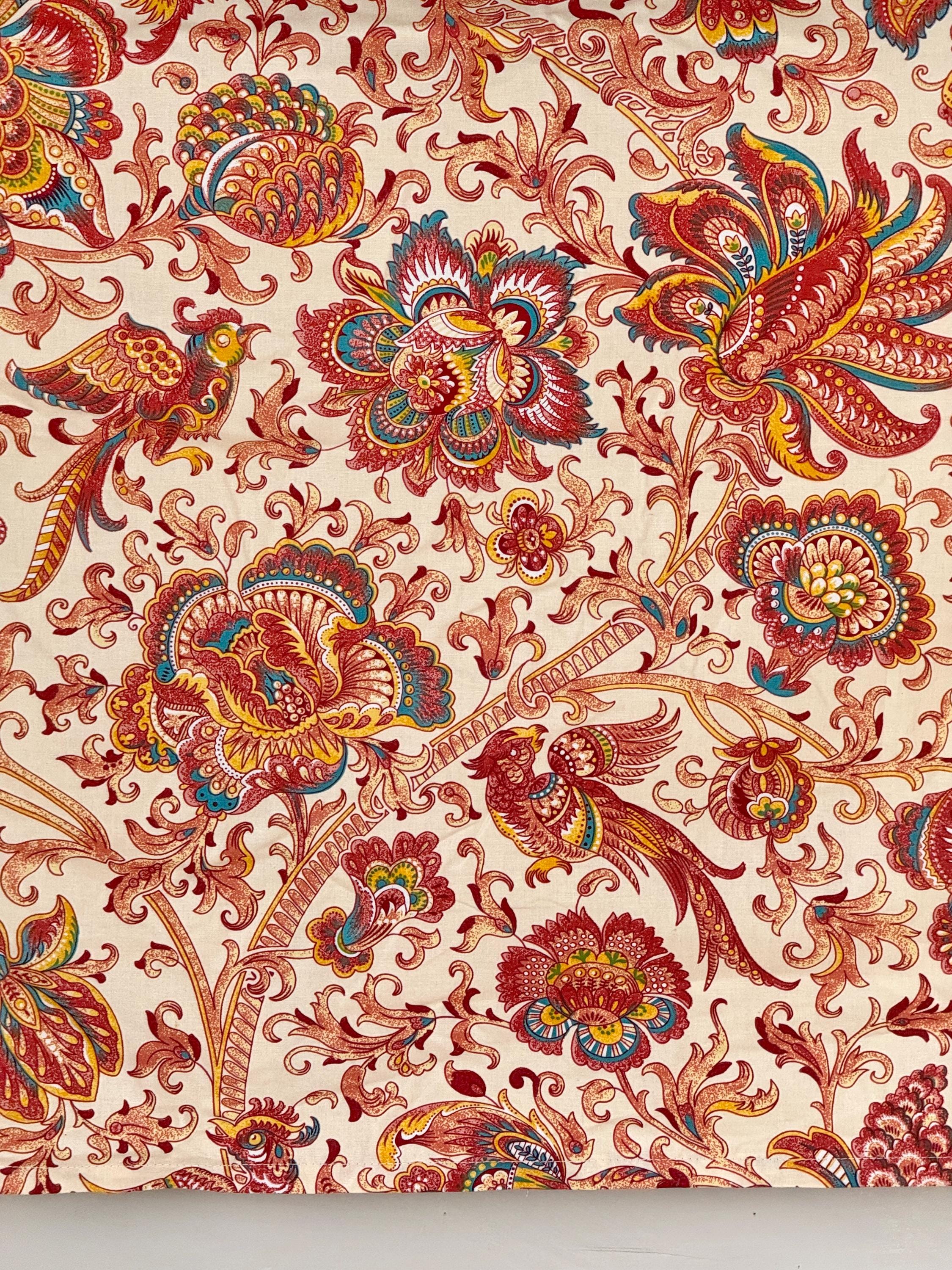 Queen Textiles Queen King , Twin ~ French Quilt Toiles De Maylene Vintage Handmade ...