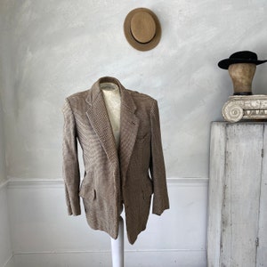 Work Wear French workwear Chore jacket coat Canvas Canadian hunting coat brown winter The Textile Trunk image 3