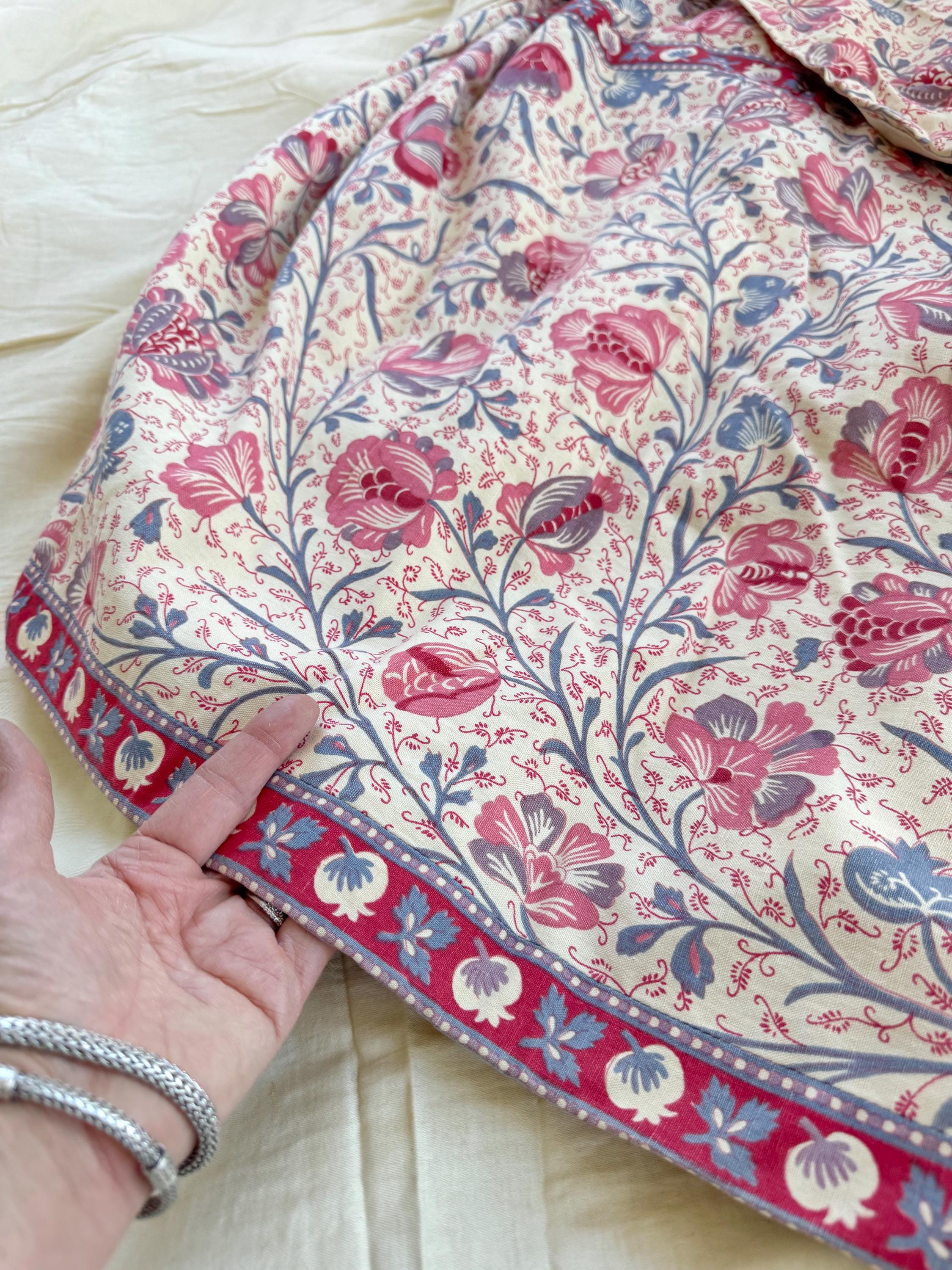 90x90 アンティーク フレンチインディエンヌ セット ブティ キルト