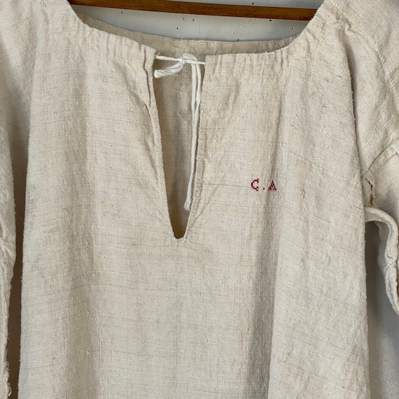 Vintage French Chemise Night Shirt for Creative H… - image 2