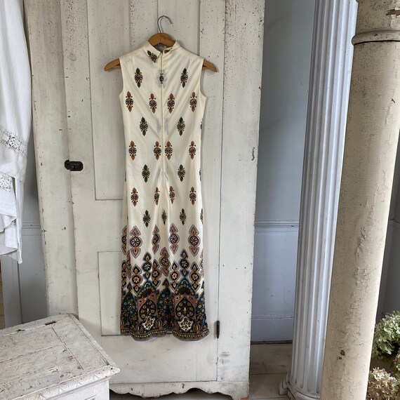 sarah ferguson green dress Paisley Eira Poplin Mini Dress – Azure & Lavender main image 0