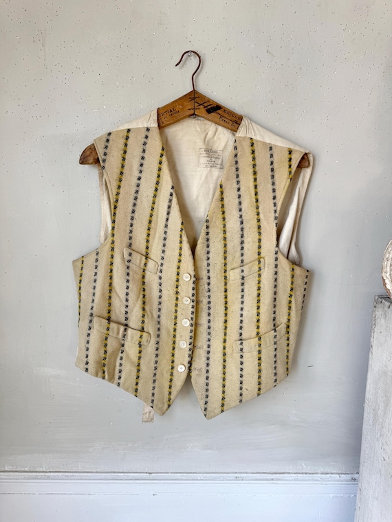 RARE Rolland Paris Theatre Costume French Waistcoat 1960