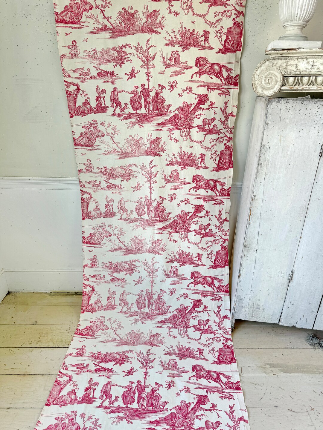 Pot à Crème Gien France - Motif 4 Saisons Rouge Et Ivoire - Neuf En Boîte
